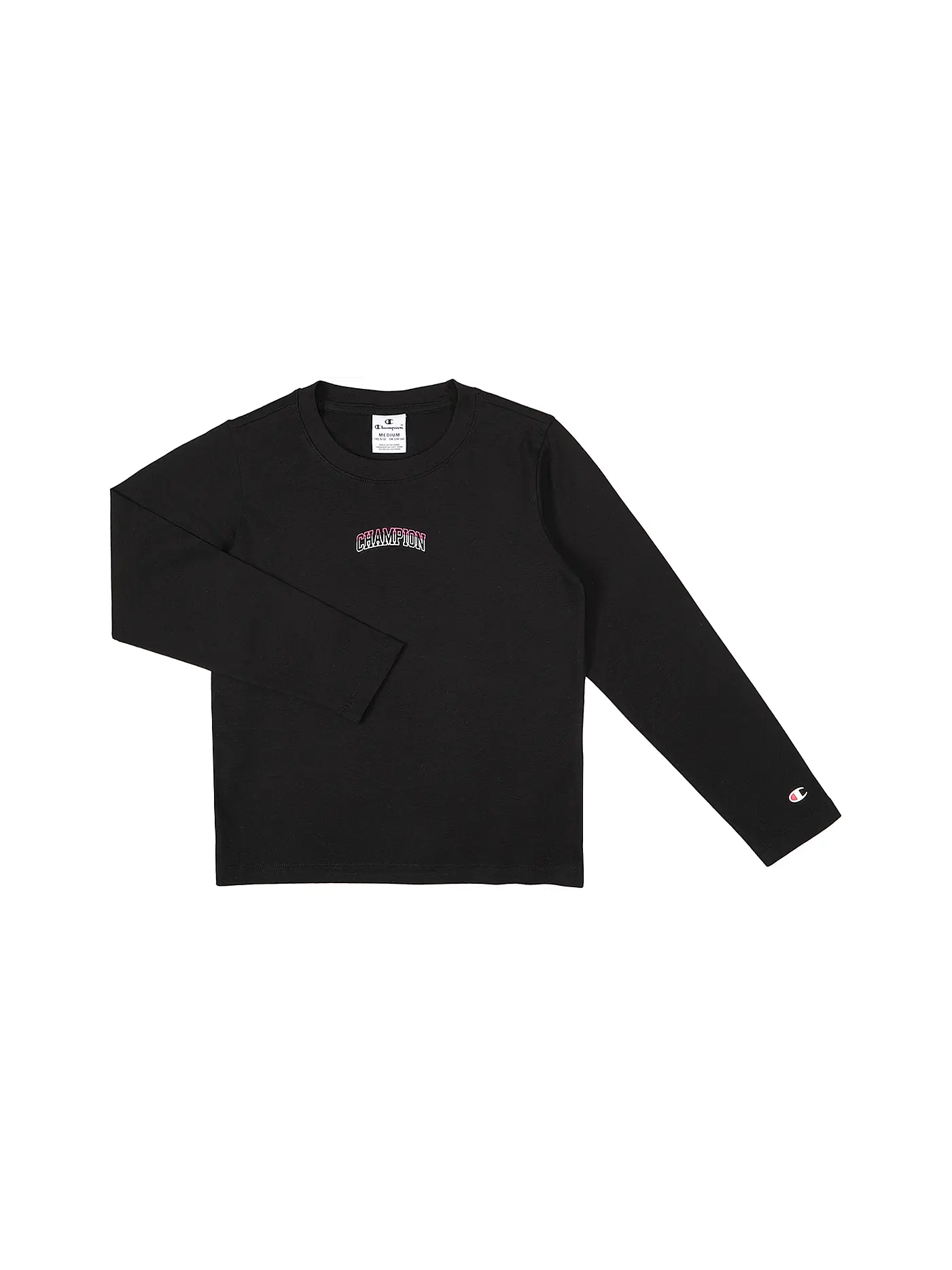 CHAMPION | Mädchen Langarmshirt | schwarz